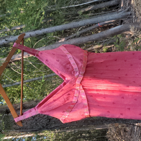 Laundry by Segal Dress pink silk Sleeveless sz 8 - Picture 3 of 8